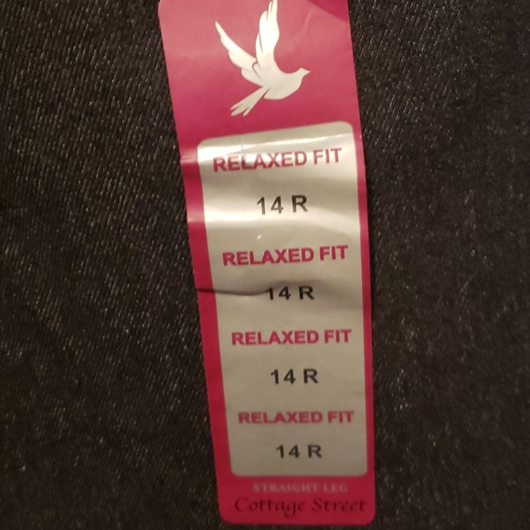 Cottage Street Straight Leg Relaxed NWT Size 14 - Picture 6 of 6